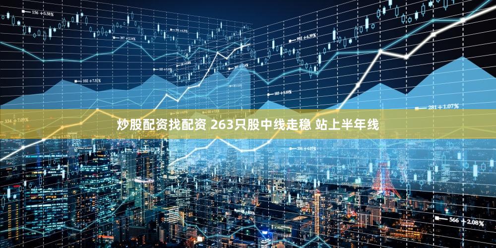 炒股配资找配资 263只股中线走稳 站上半年线