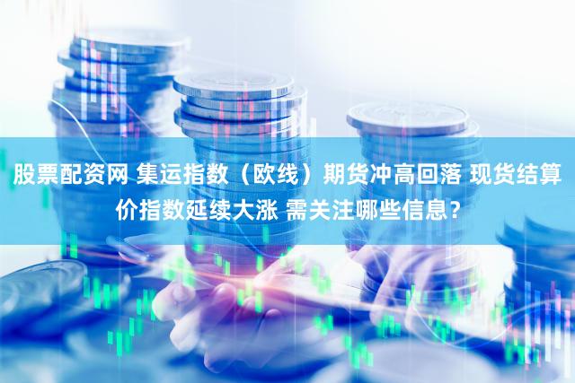 股票配资网 集运指数（欧线）期货冲高回落 现货结算价指数延续大涨 需关注哪些信息？