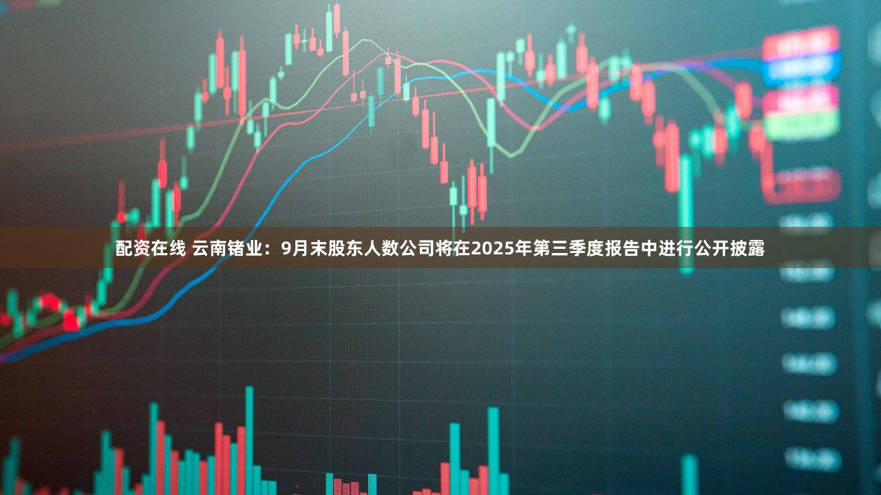 配资在线 云南锗业：9月末股东人数公司将在2025年第三季度报告中进行公开披露