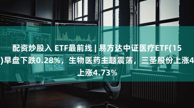 配资炒股入 ETF最前线 | 易方达中证医疗ETF(159847)早盘下跌0.28%，生物医药主题震荡，三圣股份上涨4.73%