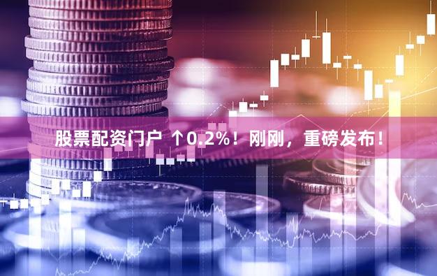 股票配资门户 ↑0.2%！刚刚，重磅发布！