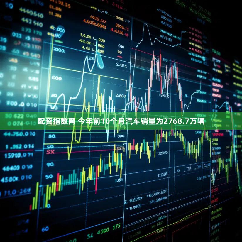 配资指数网 今年前10个月汽车销量为2768.7万辆