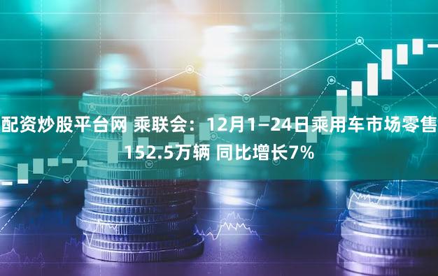 配资炒股平台网 乘联会：12月1—24日乘用车市场零售152.5万辆 同比增长7%