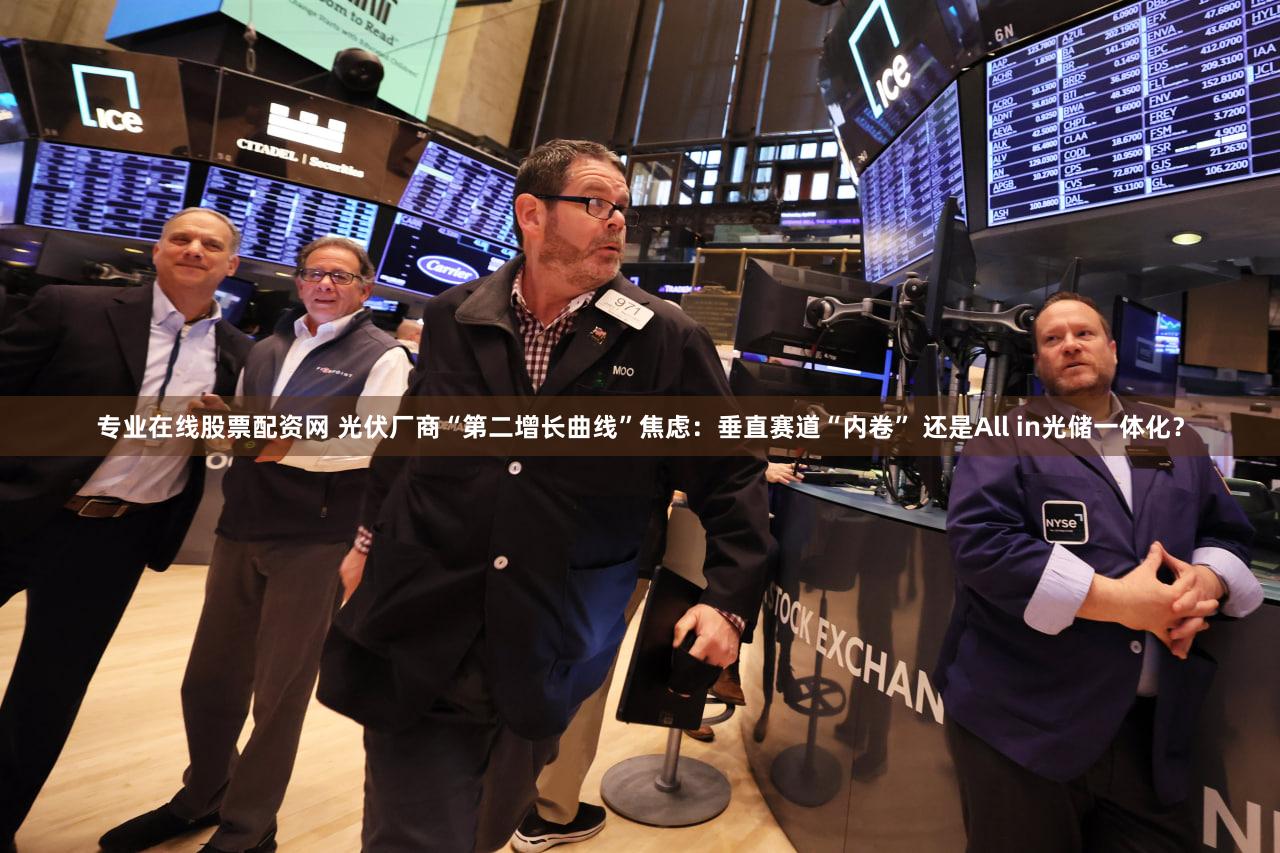 专业在线股票配资网 光伏厂商“第二增长曲线”焦虑：垂直赛道“内卷” 还是All in光储一体化？