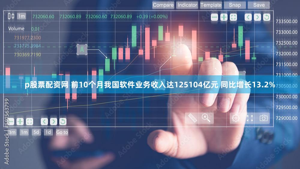 p股票配资网 前10个月我国软件业务收入达125104亿元 同比增长13.2%